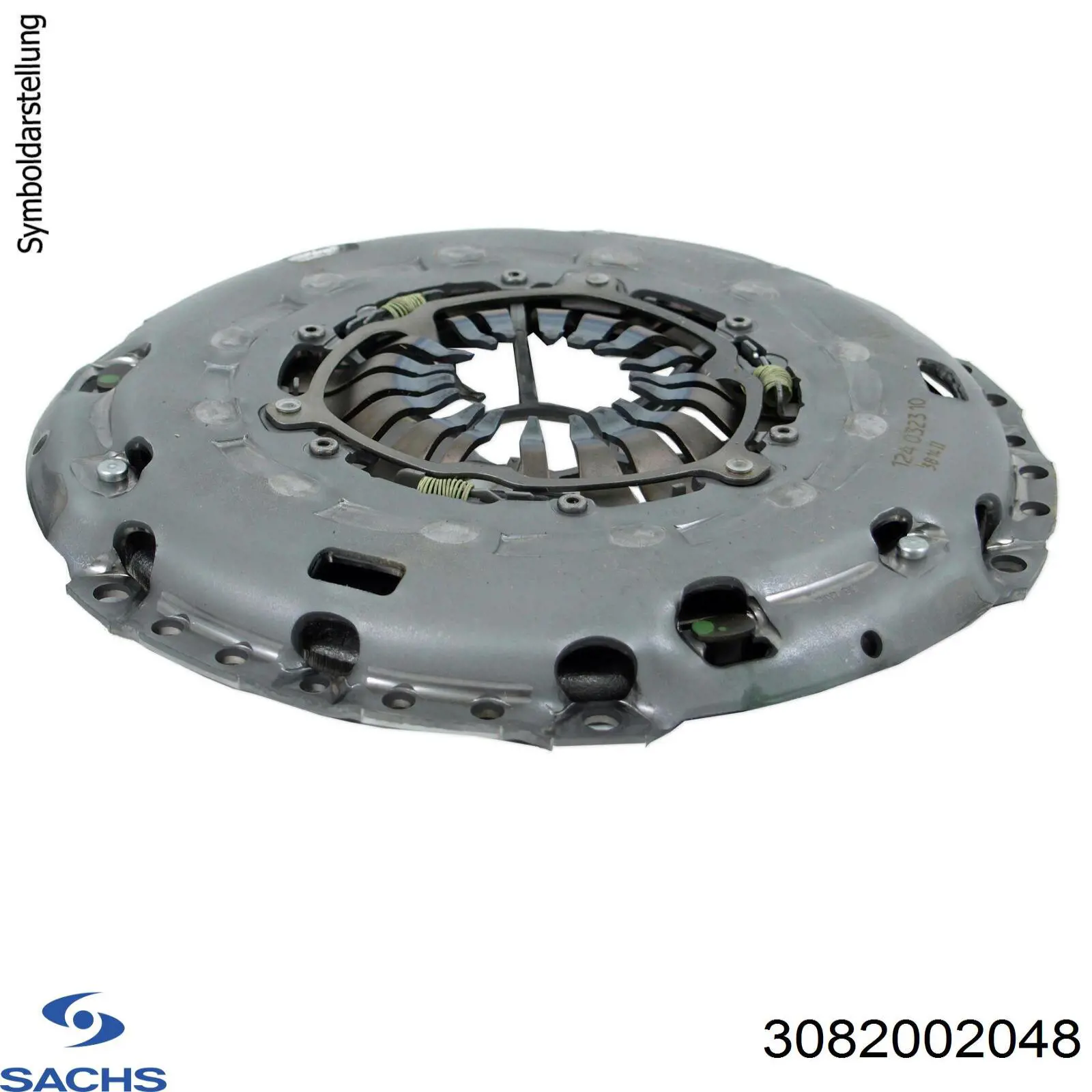 038141025RX VAG plato de presion del embrague funcion