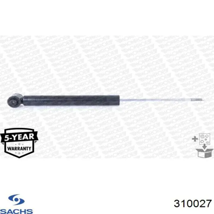 Amortiguador trasero Sachs 310027 precio, desde 36,66 EUR