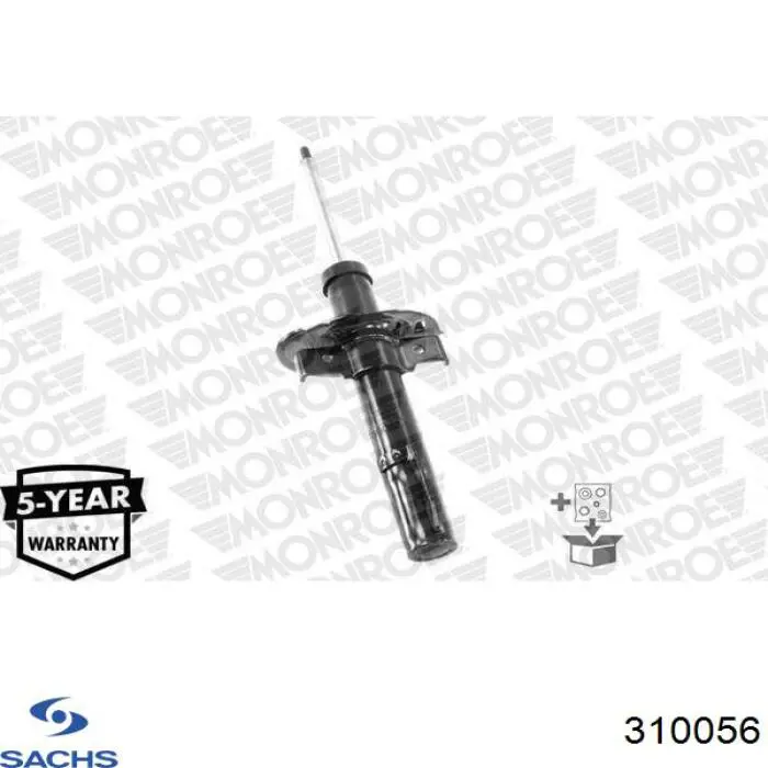 Amortiguador delantero Renault Megane 2 LM0, LM1