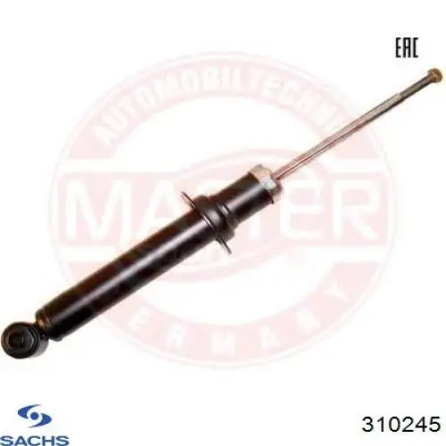 Comprar 310245 Sachs Amortiguador trasero