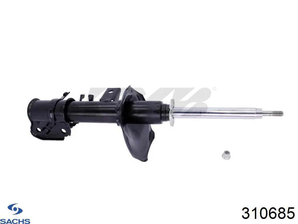 Amortiguador delantero izquierdo 543034W985 Nissan/Infiniti