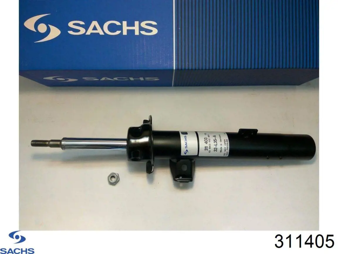 Amortiguador delantero izquierdo 311405 Sachs