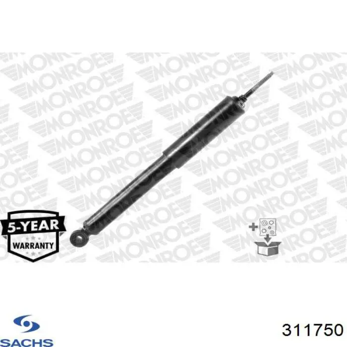 311 750 Sachs amortiguador trasero