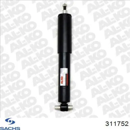 Amortiguador trasero Sachs 311752 precio, desde 61,98 EUR