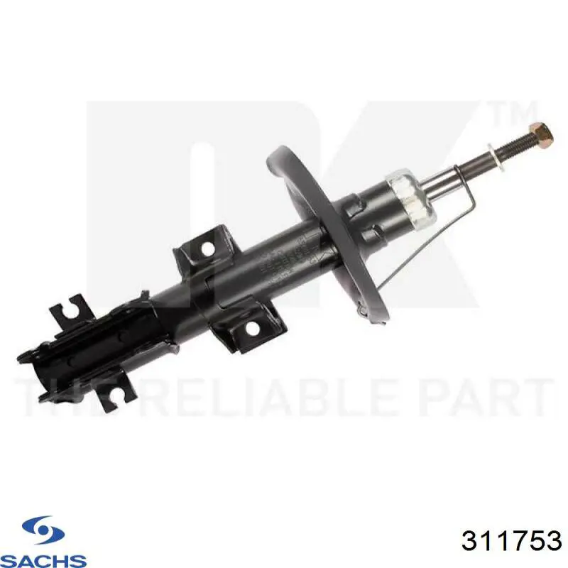 Amortiguador trasero Sachs 311753 precio, desde 53,92 EUR