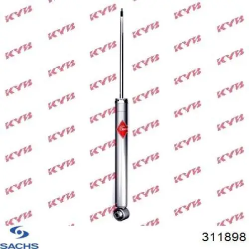 Amortiguador trasero Sachs 311898 precio, desde 38,96 EUR