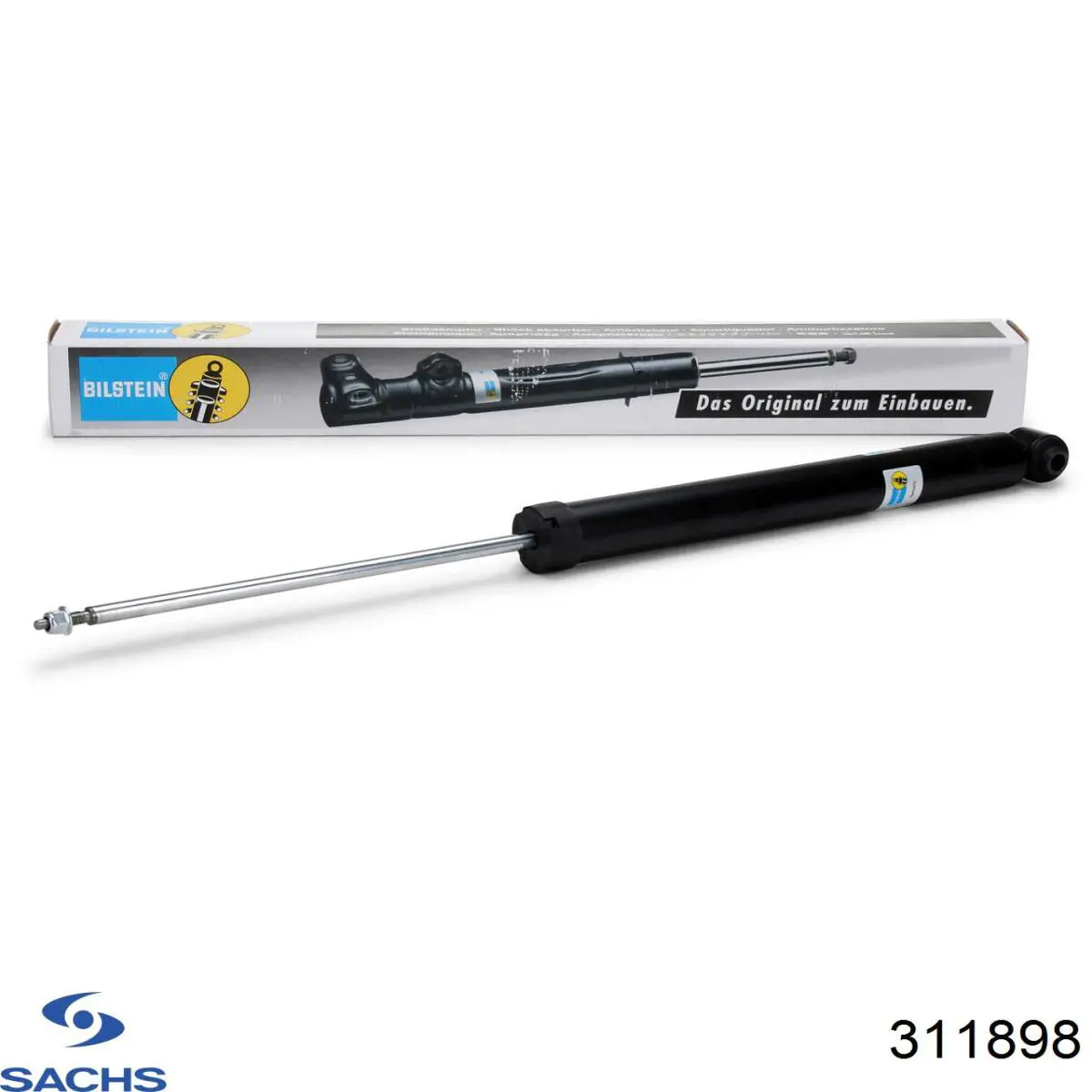 Amortiguador trasero 311898 Sachs