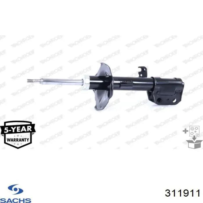 Amortiguador delantero izquierdo Sachs 311911 precio, desde 62,36 EUR