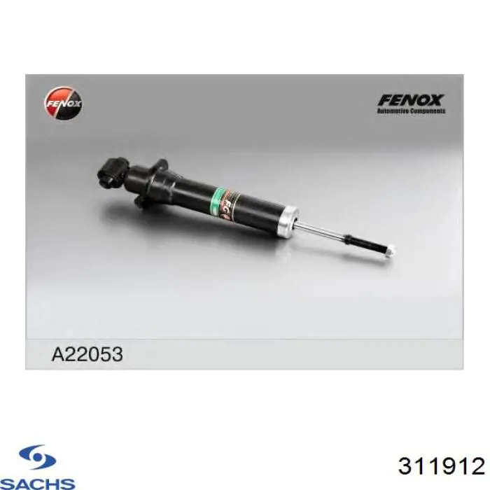 Amortiguadores traseros Sachs 311912