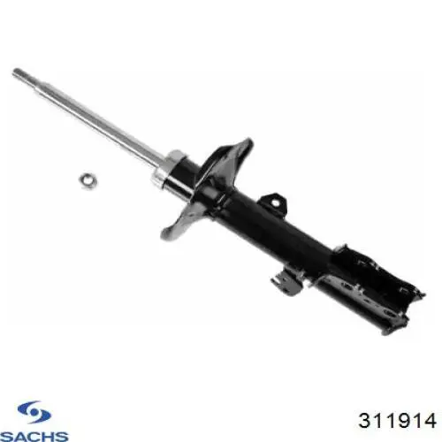 Amortiguador delantero izquierdo 311914 Sachs