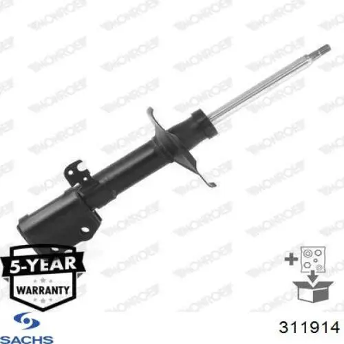 Amortiguador delantero izquierdo Sachs 311914 precio, desde 55,50 EUR
