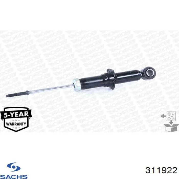Amortiguador trasero Sachs 311922 precio, desde 52,27 EUR