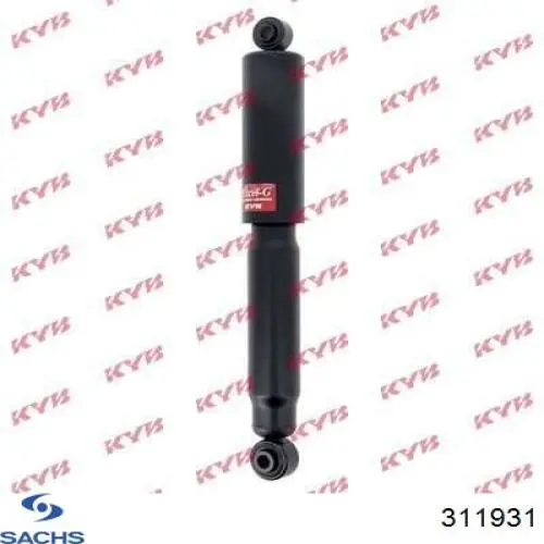 Amortiguador trasero Sachs 311931 precio, desde 55,22 EUR