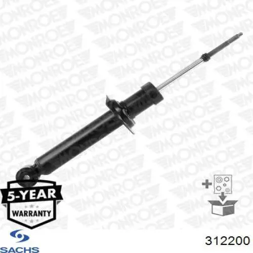 312200 Sachs Amortiguadores posteriores