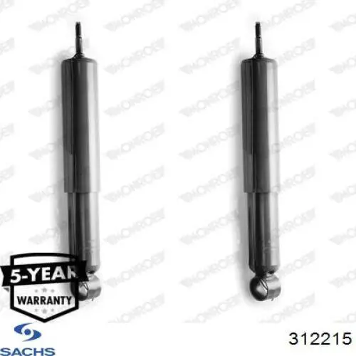 312215 Sachs amortiguador trasero