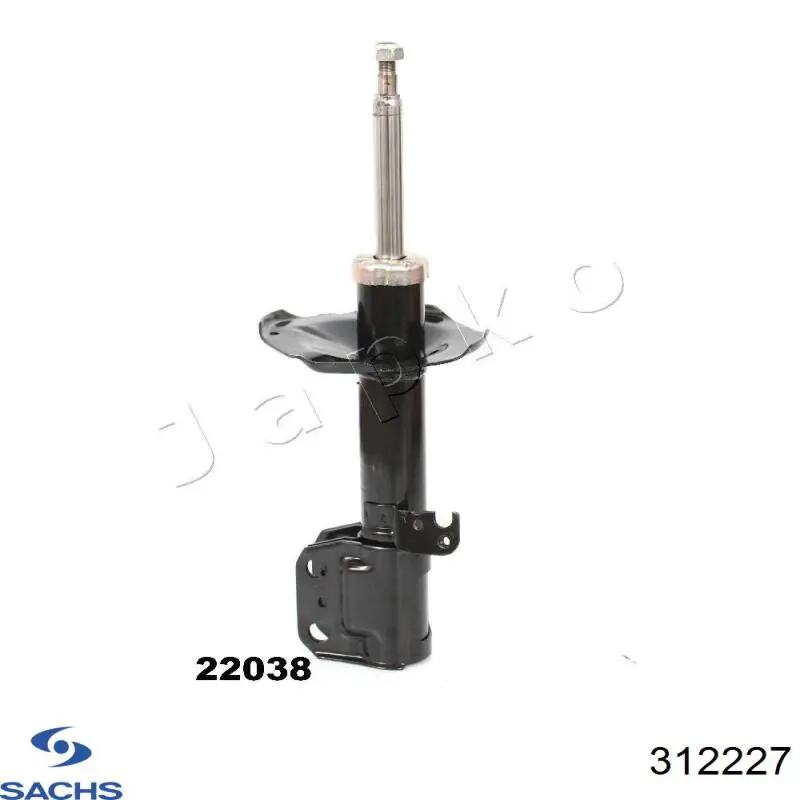 Amortiguador delantero derecho Sachs 312227 precio, desde 69,19 EUR