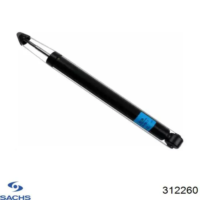 Amortiguador trasero Sachs 312260 precio, desde 89,10 EUR