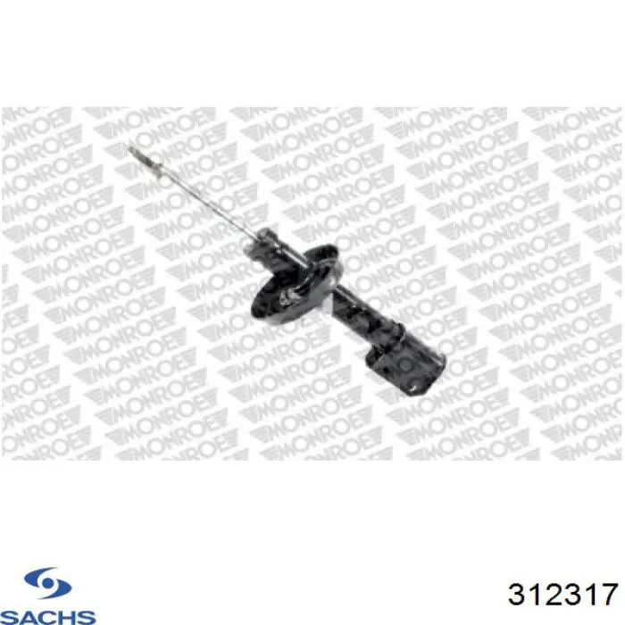 Amortiguador delantero izquierdo Sachs 312317 precio, desde 59,02 EUR