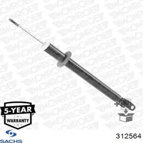 312564 Sachs amortiguador delantero
