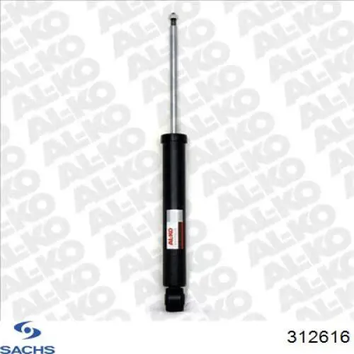 312616 Sachs Amortiguadores posteriores