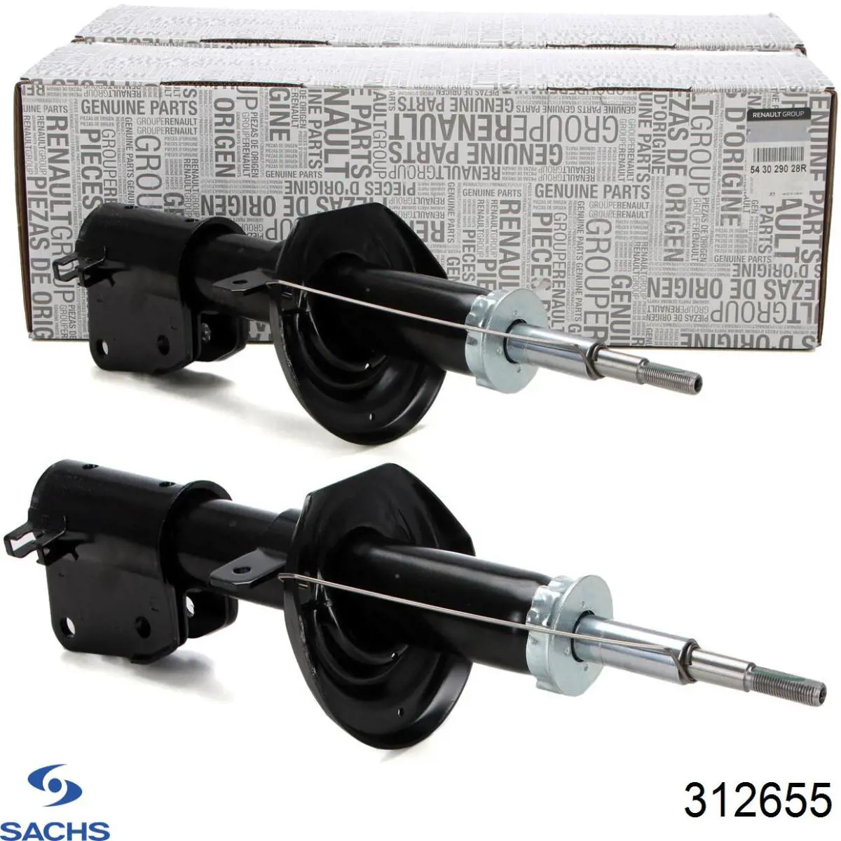 312655 Sachs Amortiguador frontal