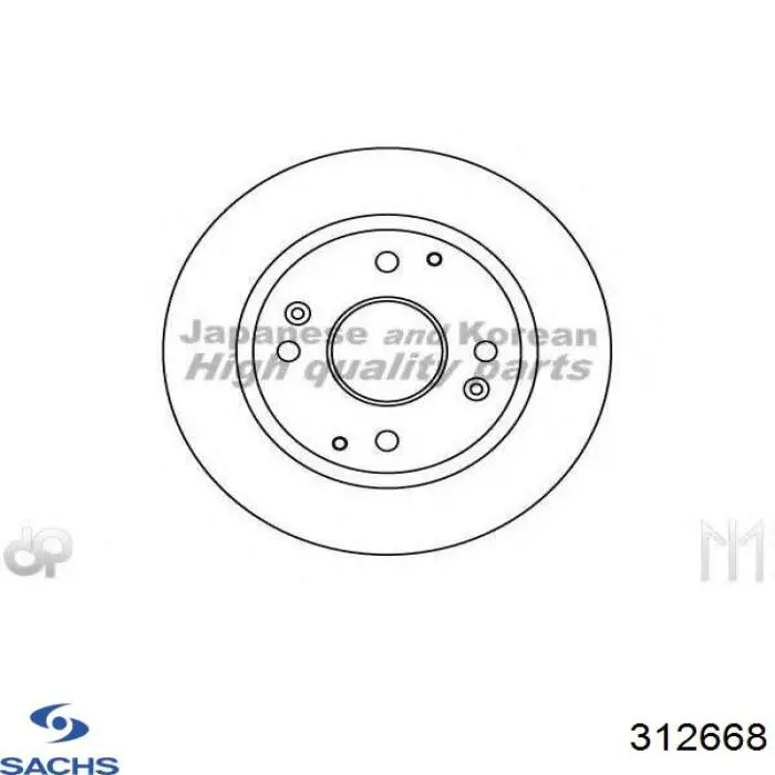 Amortiguador de remolque Sachs 312668 precio, desde 90,07 EUR