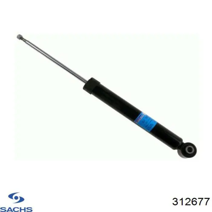 Amortiguador trasero derecho Sachs 312677 precio, desde 53,72 EUR