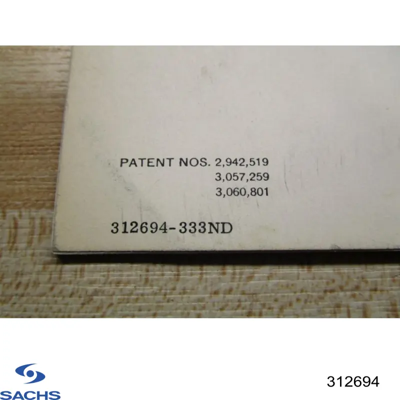 Comprar 312694 Sachs Amortiguador de cabina