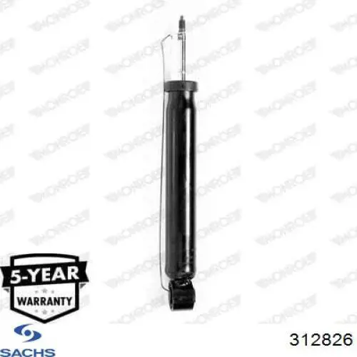 312 826 Sachs amortiguador trasero