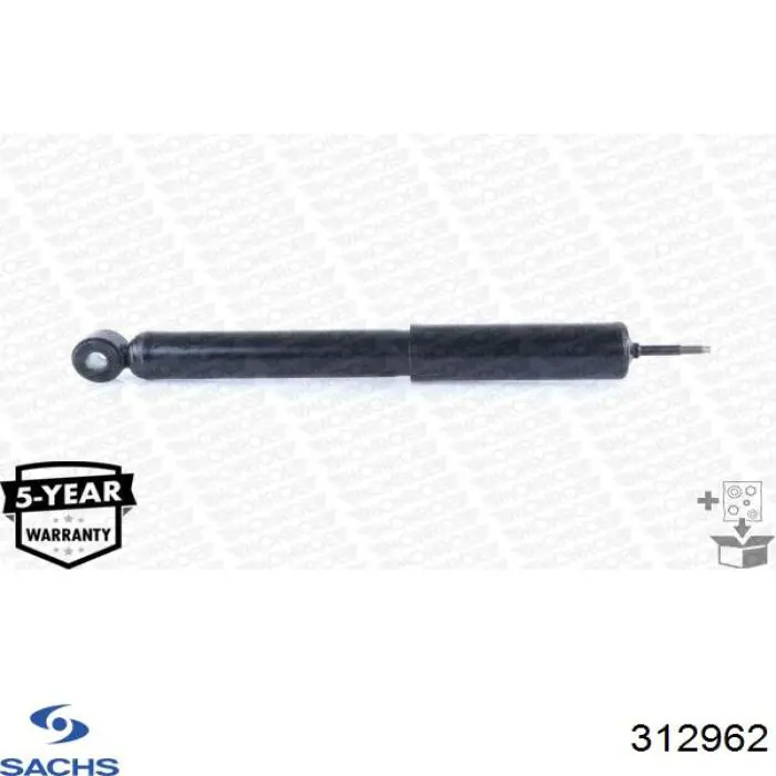 Amortiguador trasero Sachs 312962 precio, desde 49,62 EUR