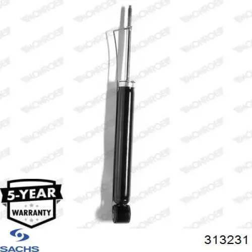 Amortiguador trasero Sachs 313231 precio, desde 35,92 EUR