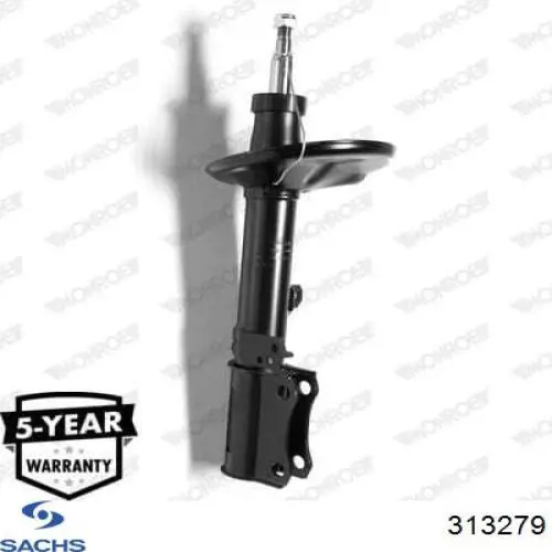 313279 Sachs Amortiguador trasero derecho