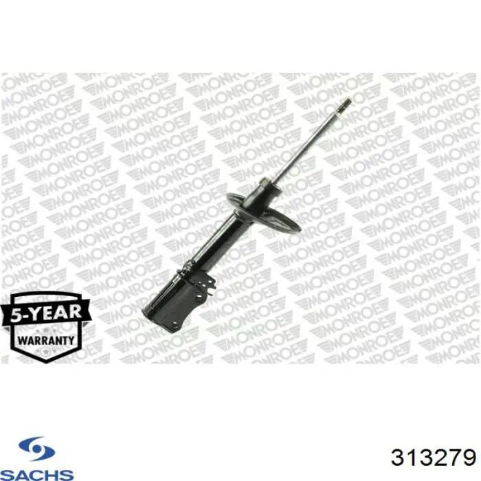Amortiguador trasero derecho Sachs 313279 precio, desde 80,34 EUR