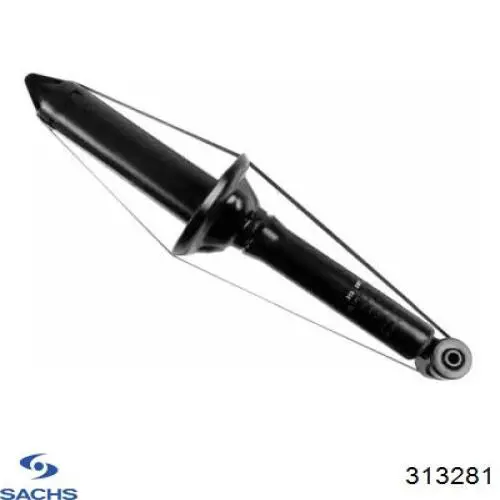 Amortiguador trasero Sachs 313281 precio, desde 59,49 EUR