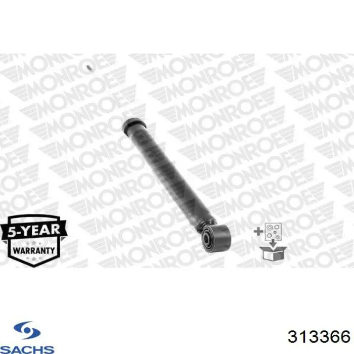 Amortiguador trasero Sachs 313366 precio, desde 50,29 EUR