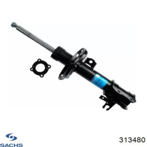 Amortiguador delantero izquierdo 313480 Sachs