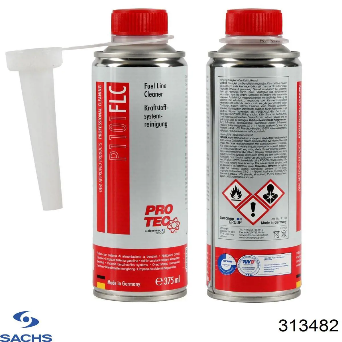 Comprar 313482 Sachs Amortiguador trasero