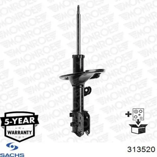 313 520 Sachs amortiguador delantero izquierdo