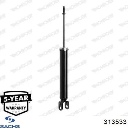 Amortiguador trasero Sachs 313533 precio, desde 46,46 EUR