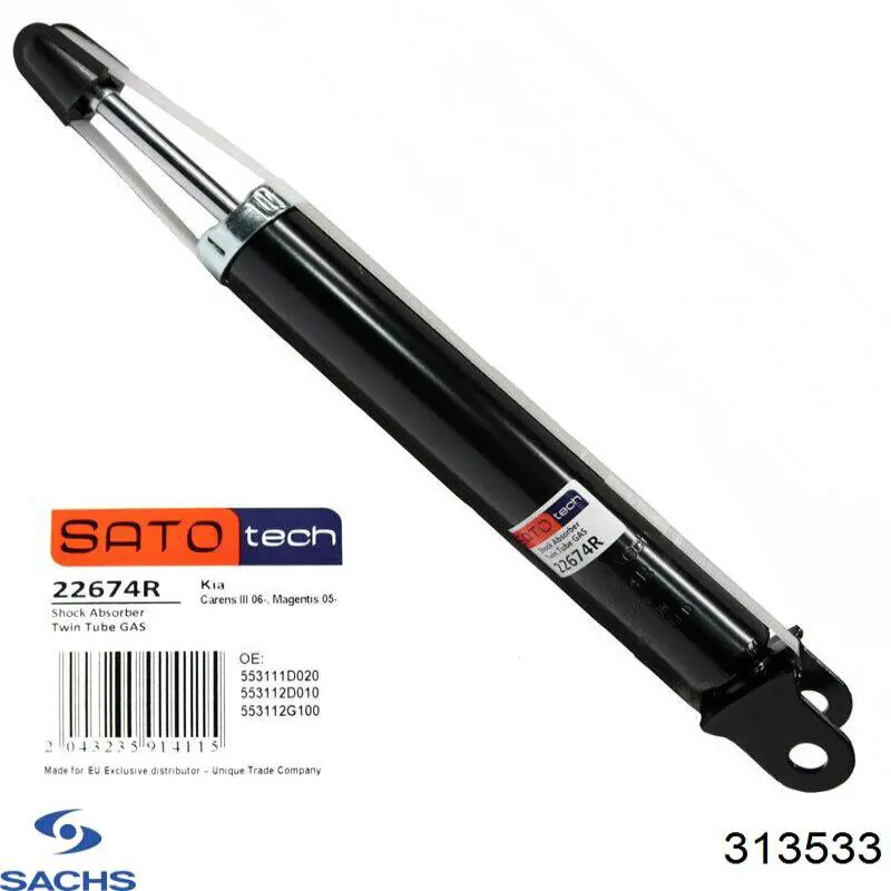 Comprar 313533 Sachs Amortiguador trasero