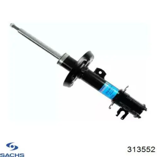 Amortiguador delantero izquierdo 313552 Sachs