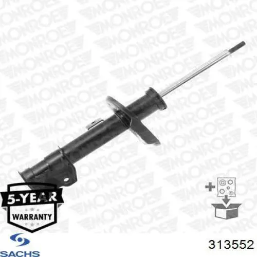 Amortiguador delantero izquierdo Sachs 313552 precio, desde 62,76 EUR