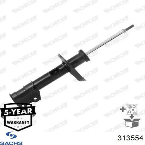 313554 Sachs amortiguador delantero derecho