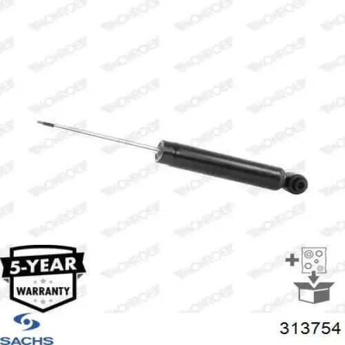 Amortiguador trasero Sachs 313754 precio, desde 35,51 EUR