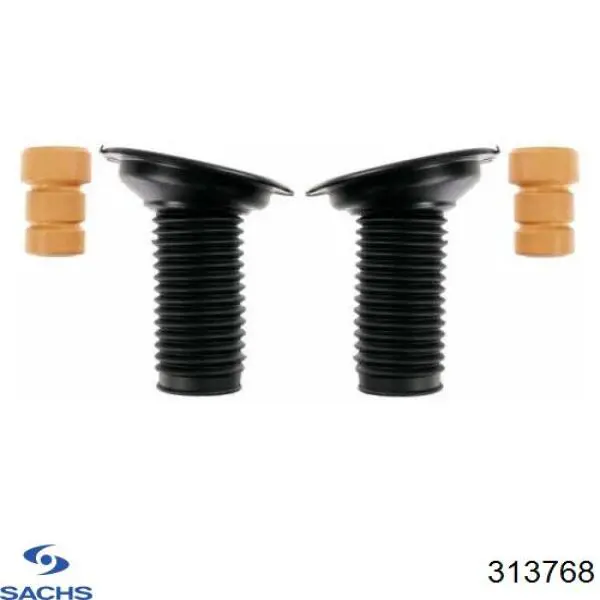 Amortiguador delantero izquierdo 313768 Sachs