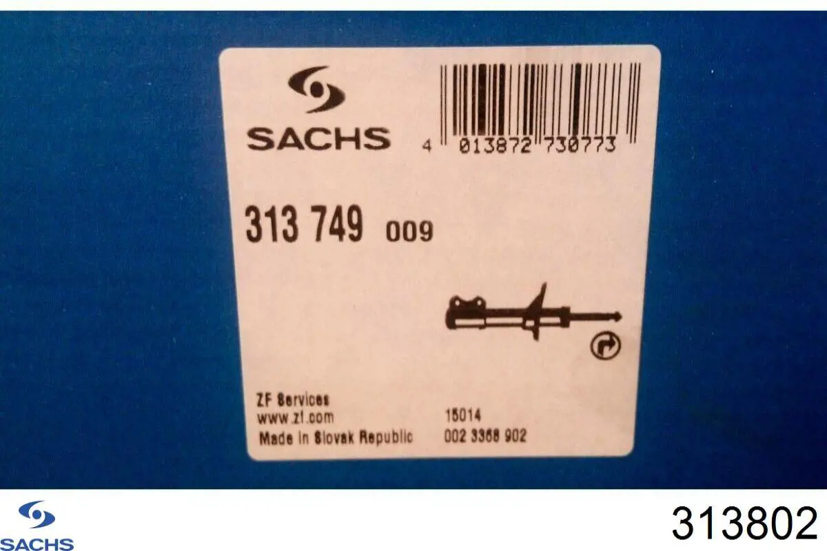 Amortiguador delantero Renault Espace 4 JK0