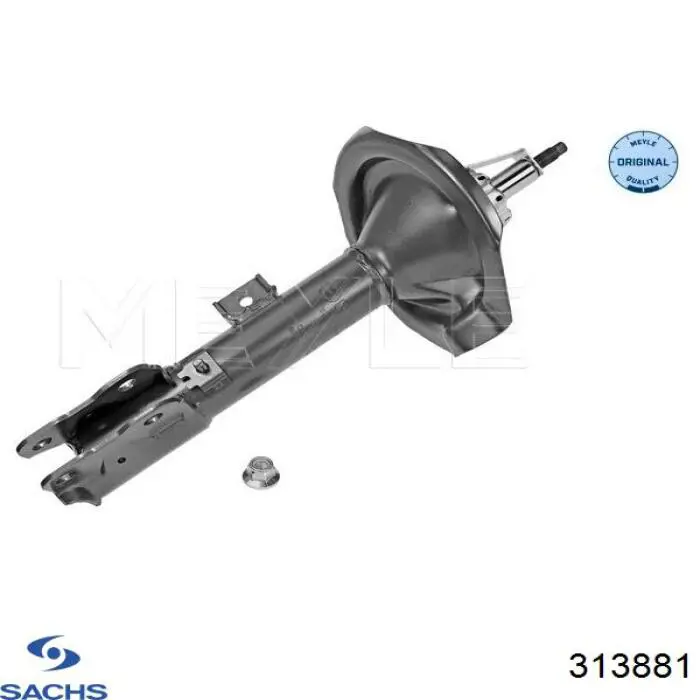 313881 Sachs amortiguador delantero derecho