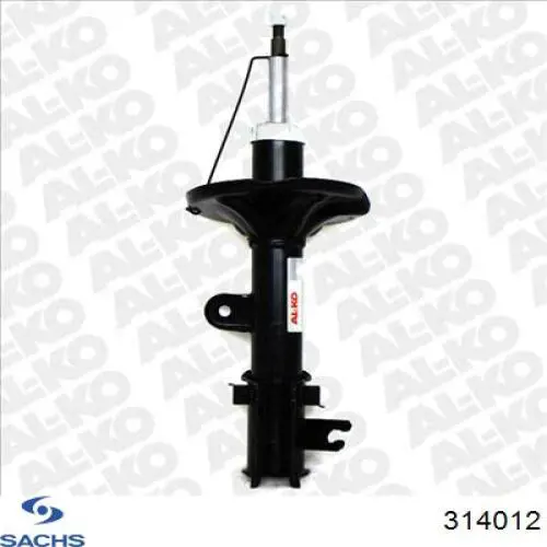 Amortiguador delantero derecho Sachs 314012 precio, desde 84,22 EUR