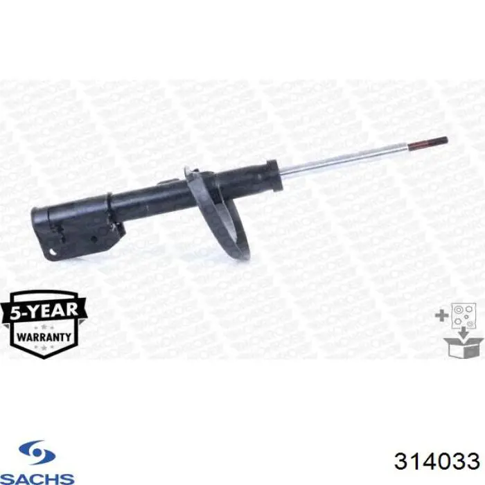 Amortiguador delantero derecho Sachs 314033 precio, desde 62,44 EUR