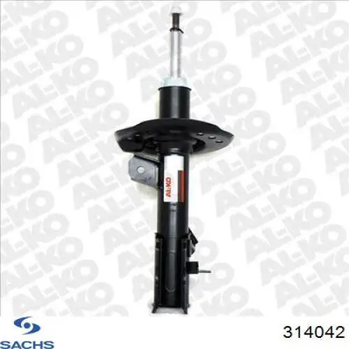 Amortiguador delantero derecho Sachs 314042 precio, desde 79,65 EUR
